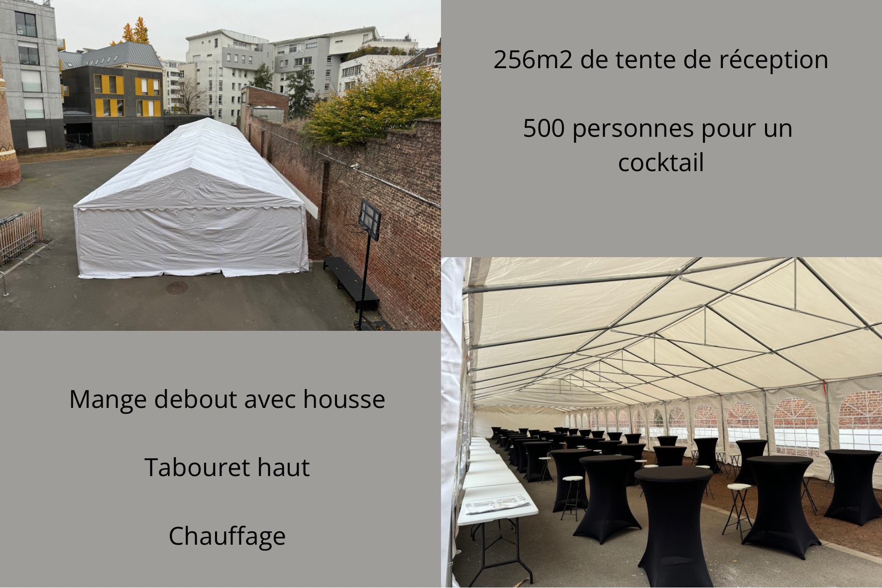Espace de réception (256m2)