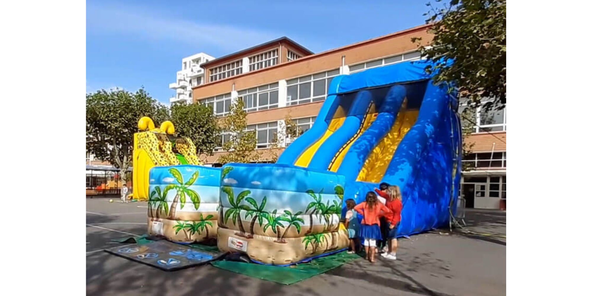 Double Toboggan Splash XXL